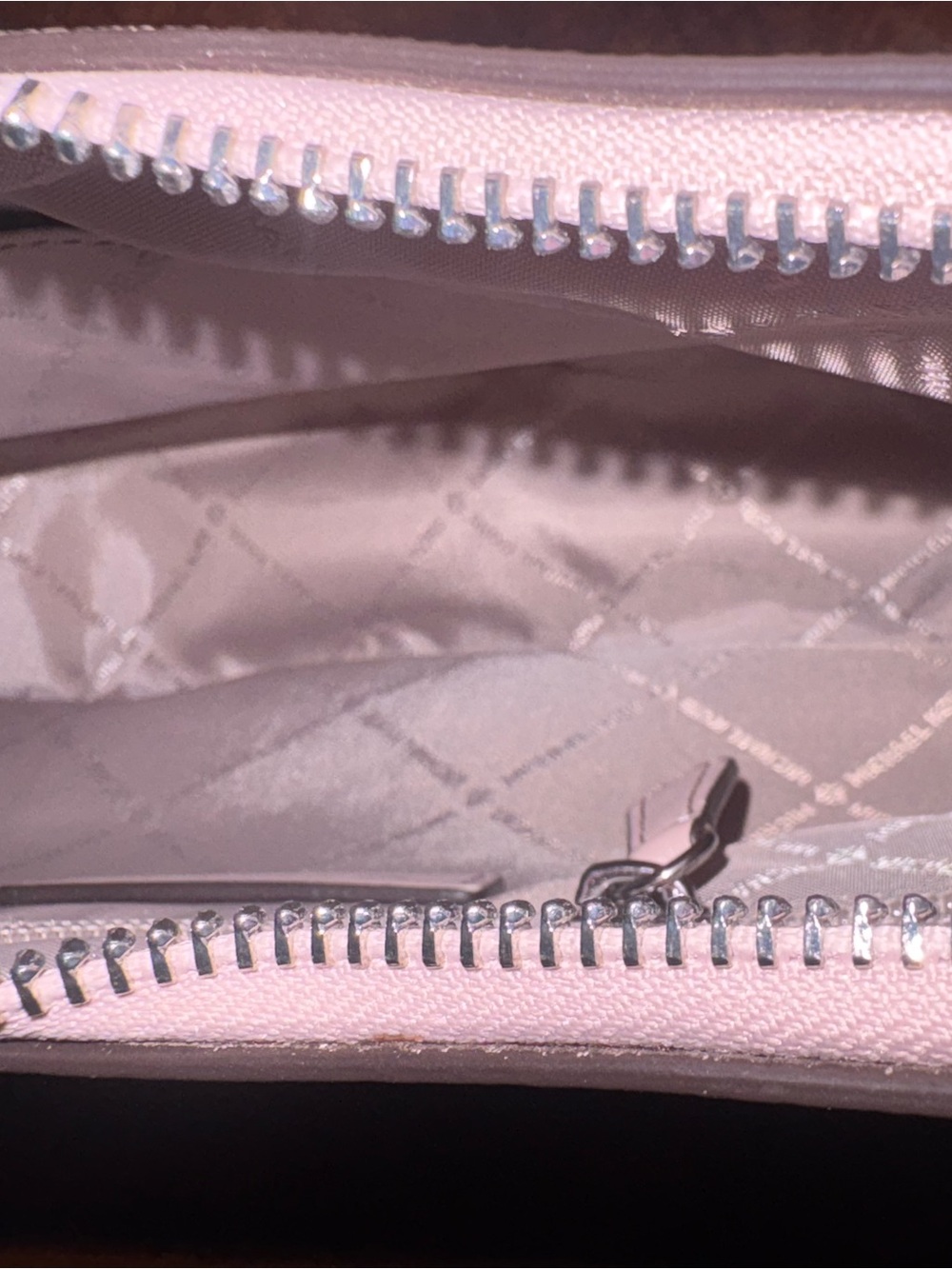 Michael Kors Blush Logo Crescent Shoulder Bag - Picture 4 of 6